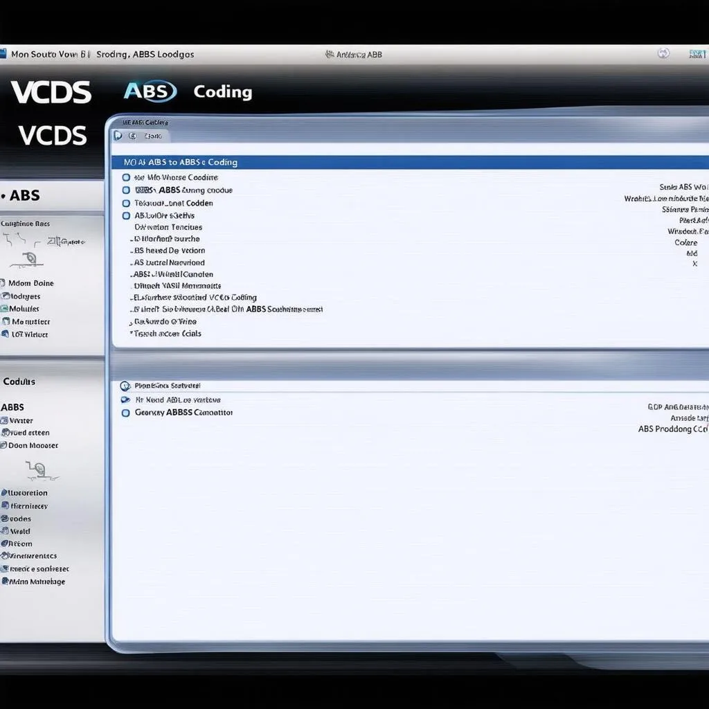 VCDS Interface Dashboard