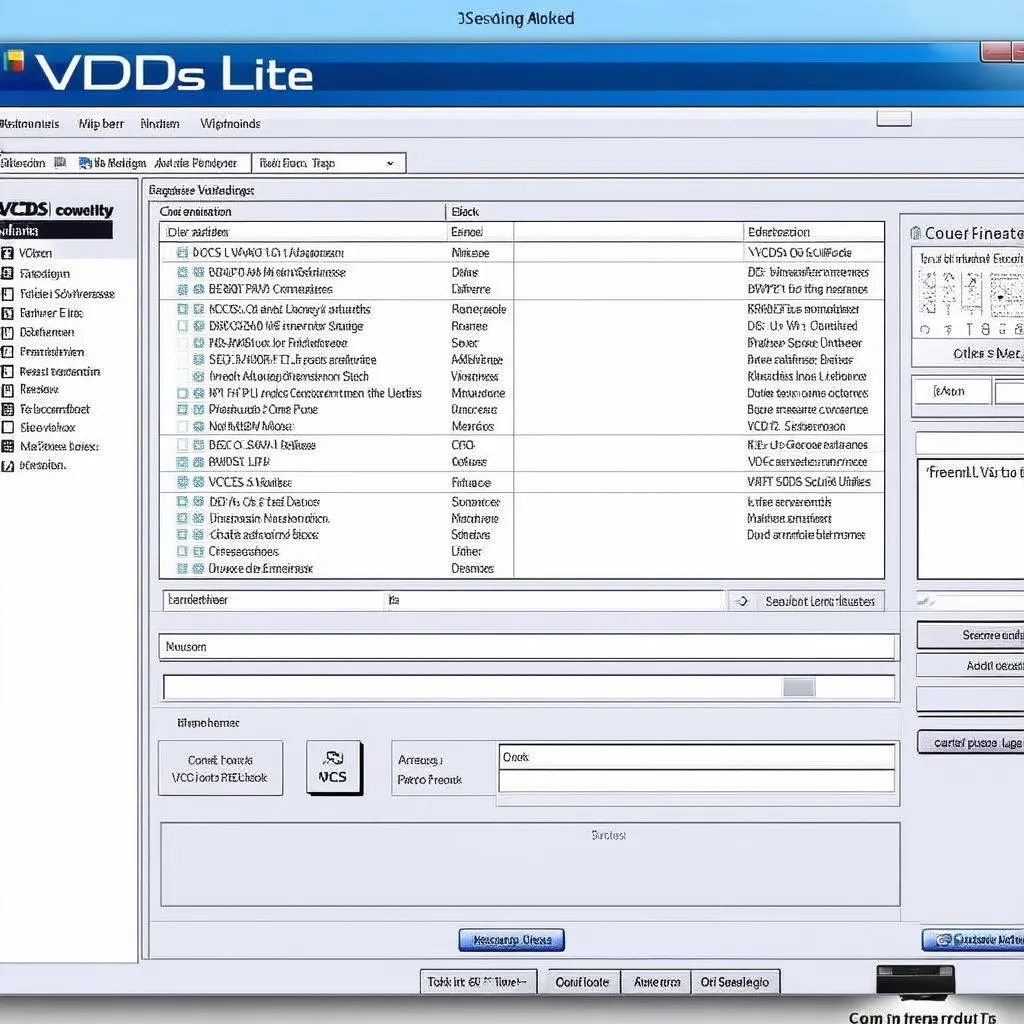 VCDS Lite Software Interface