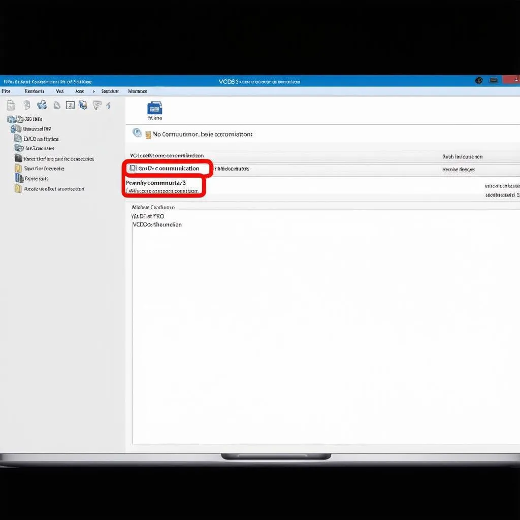 VCDS No Commutation Error Display