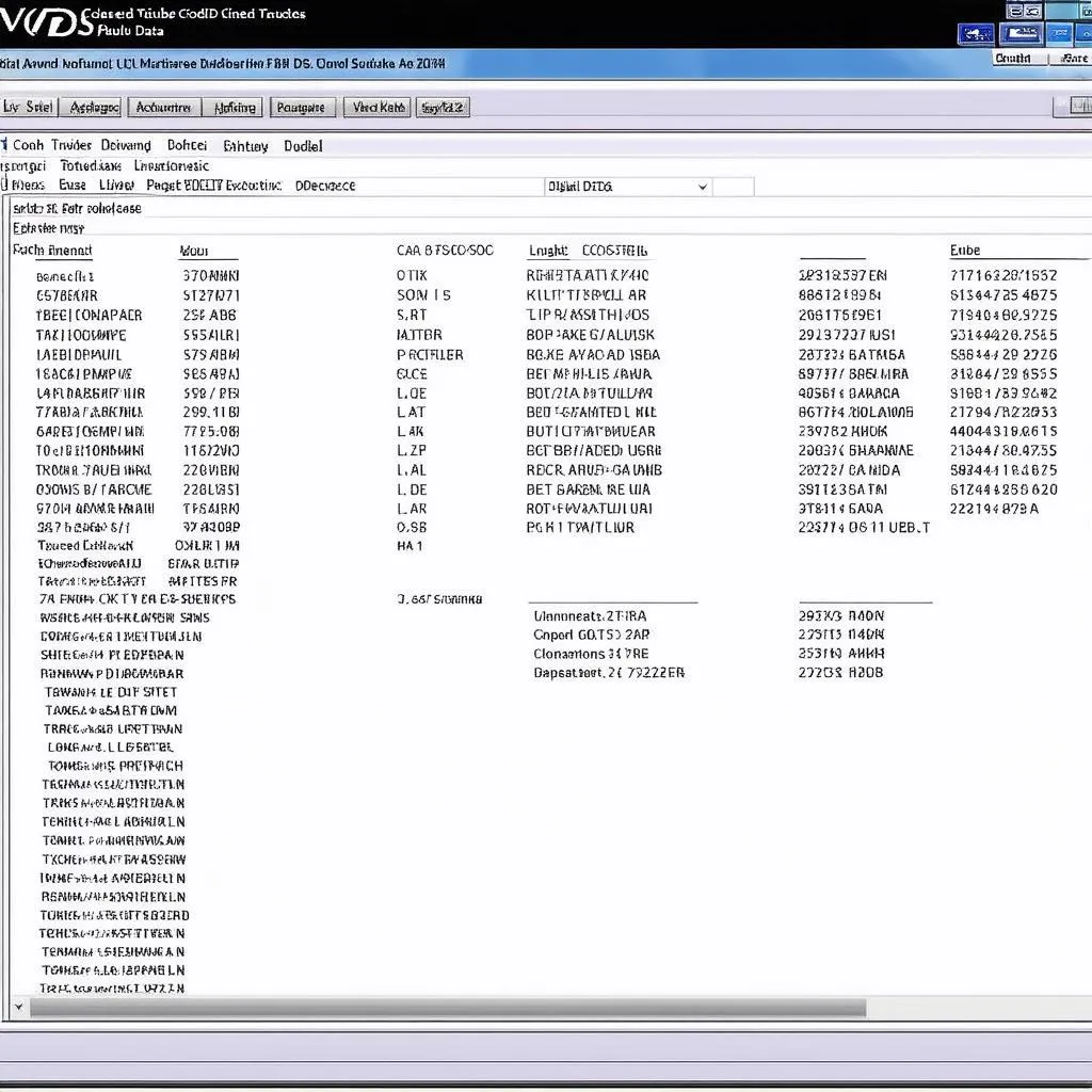 VCDS Software Screenshot