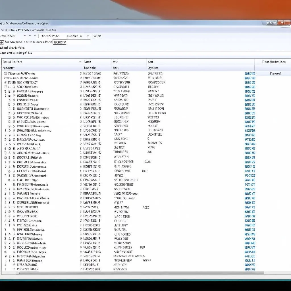 VCDS software interface