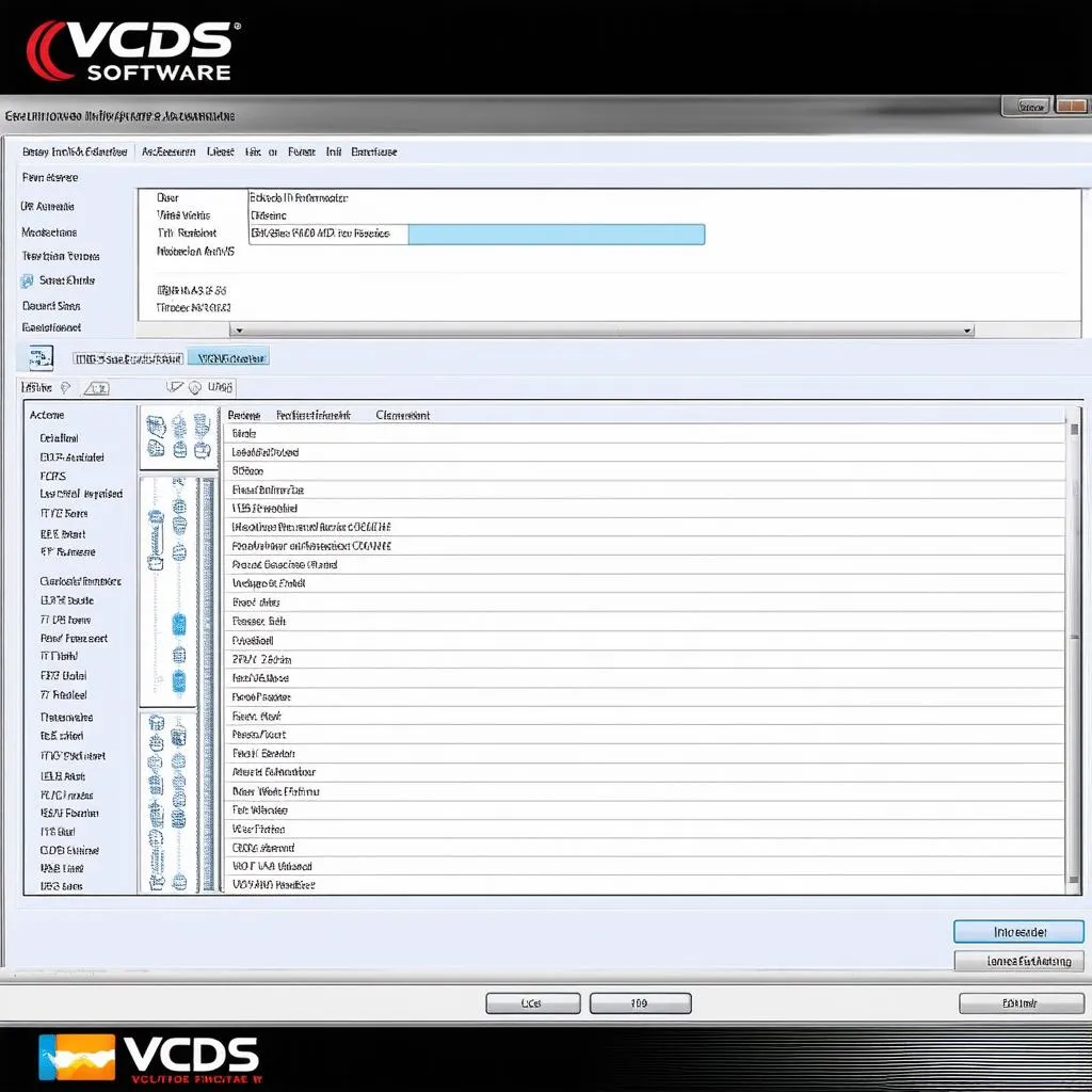 VCDS software interface