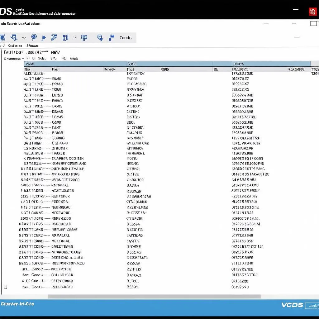 VCDS Software Screenshot