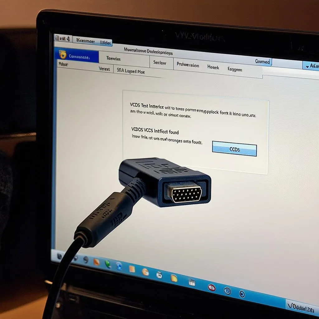 VCDS interface not found error