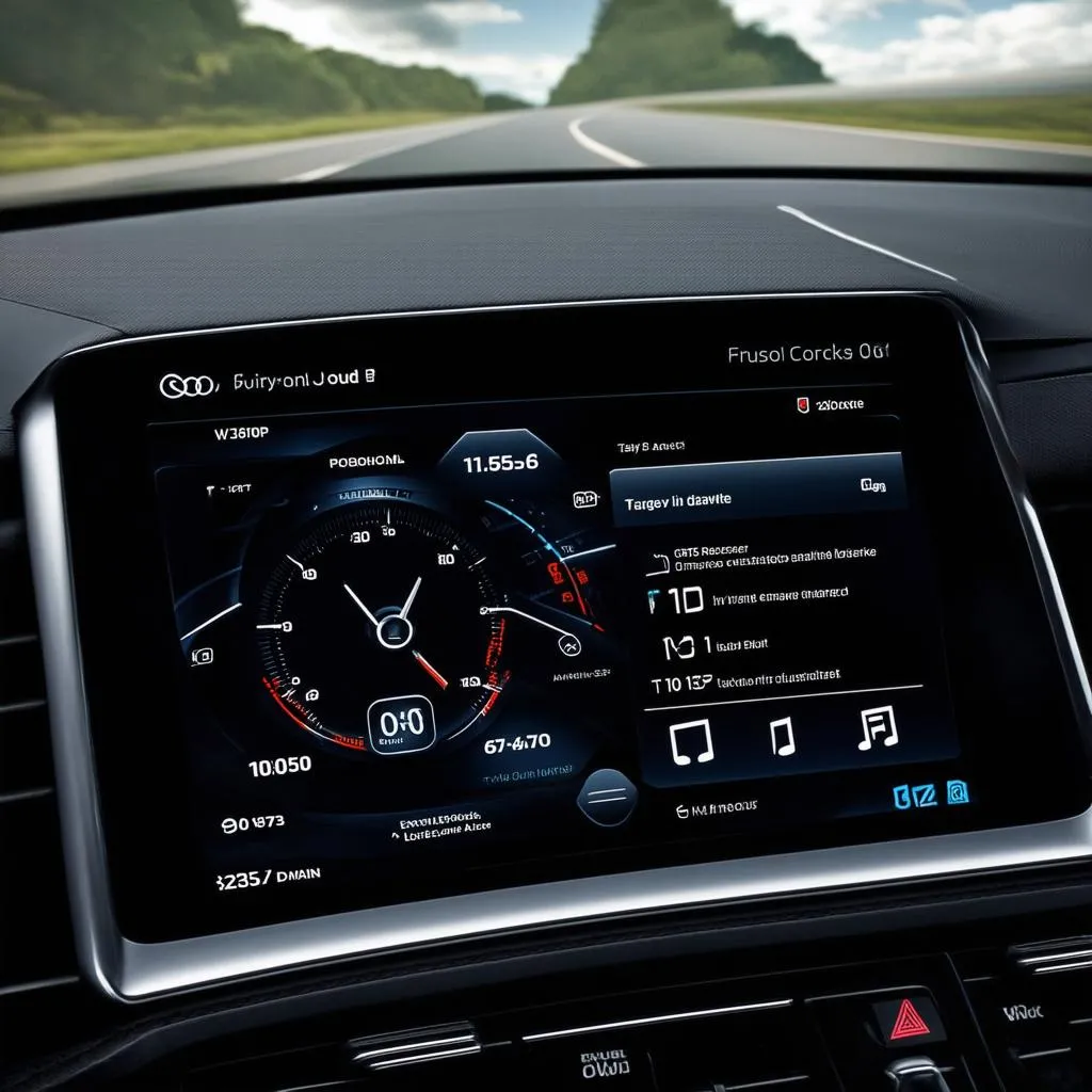 Audi virtual cockpit display