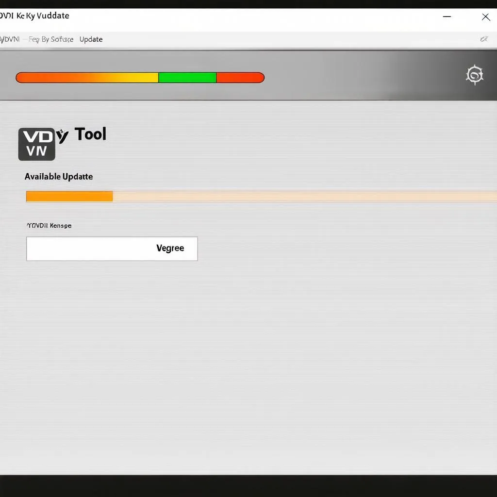VVDI Key Tool software update screen
