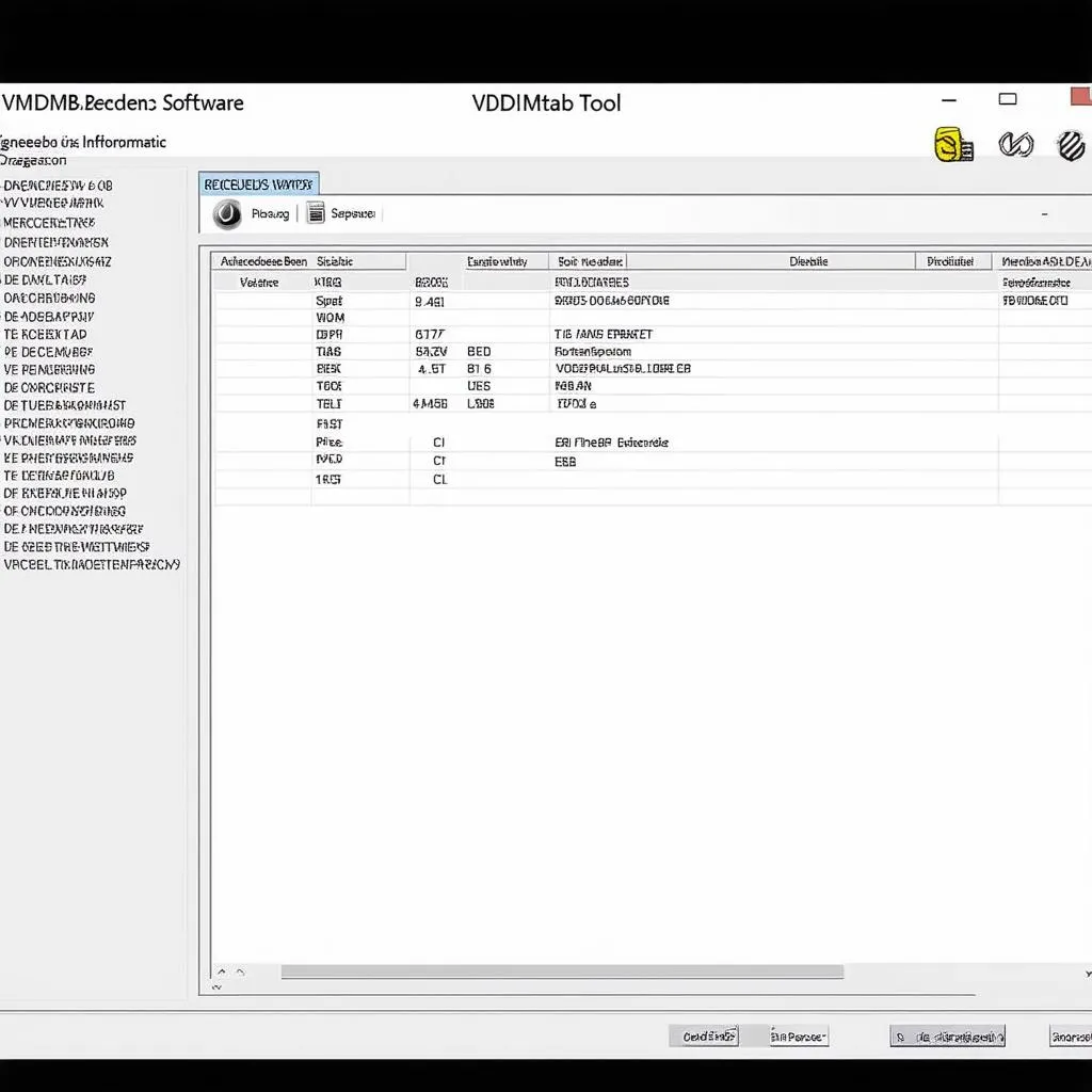 VVDI MB Tool Software Interface