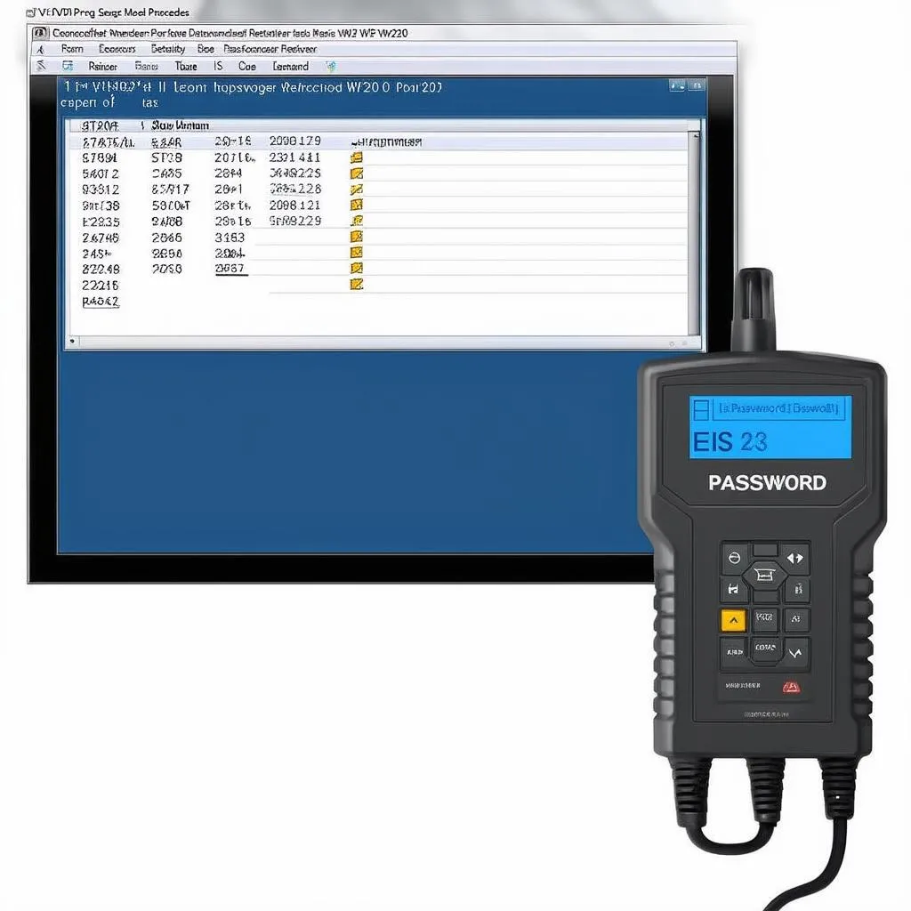 VVDI Prog EIS Password Retrieval