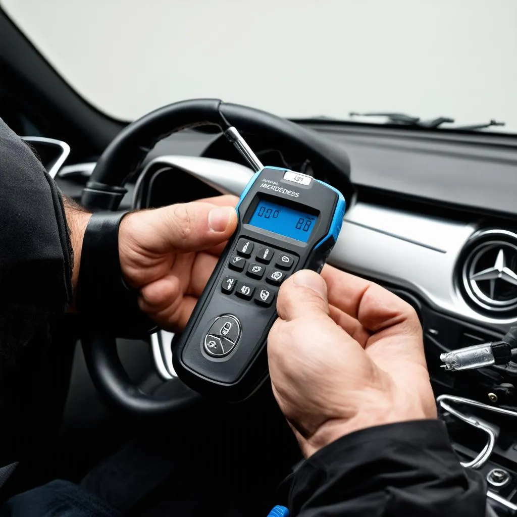 mercedes key programming