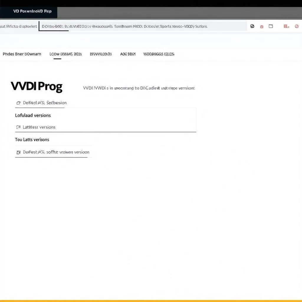 VVDI Prog software download page