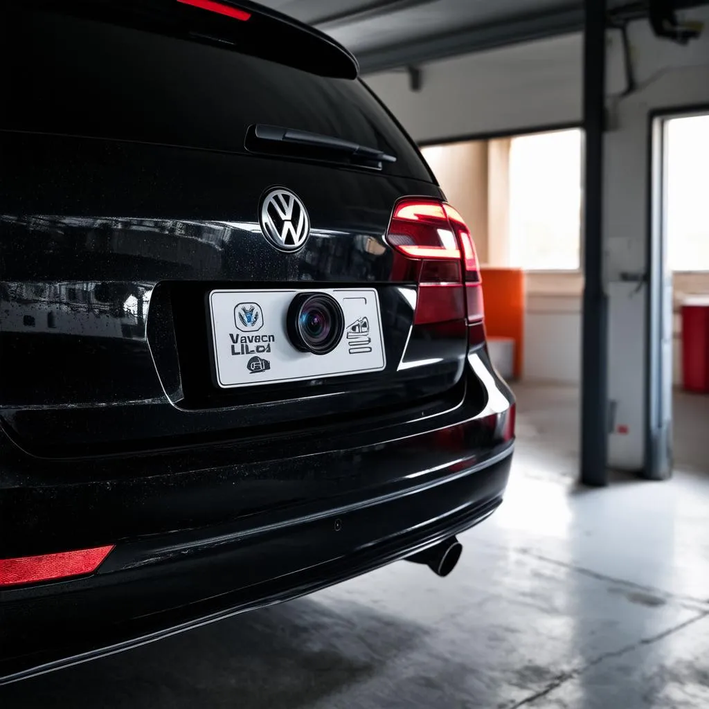 VW Golf Rear View Camera