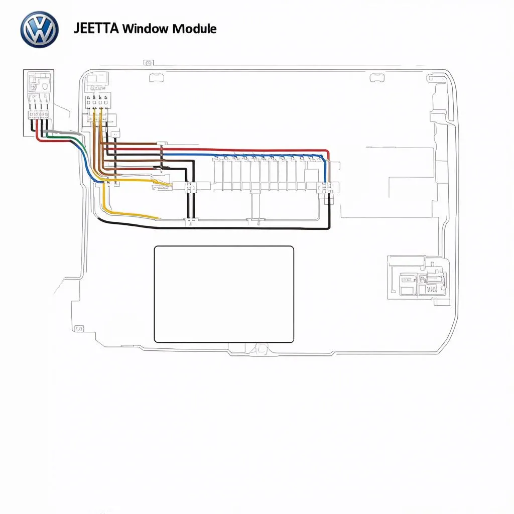 VW Jetta Window Module Diagram