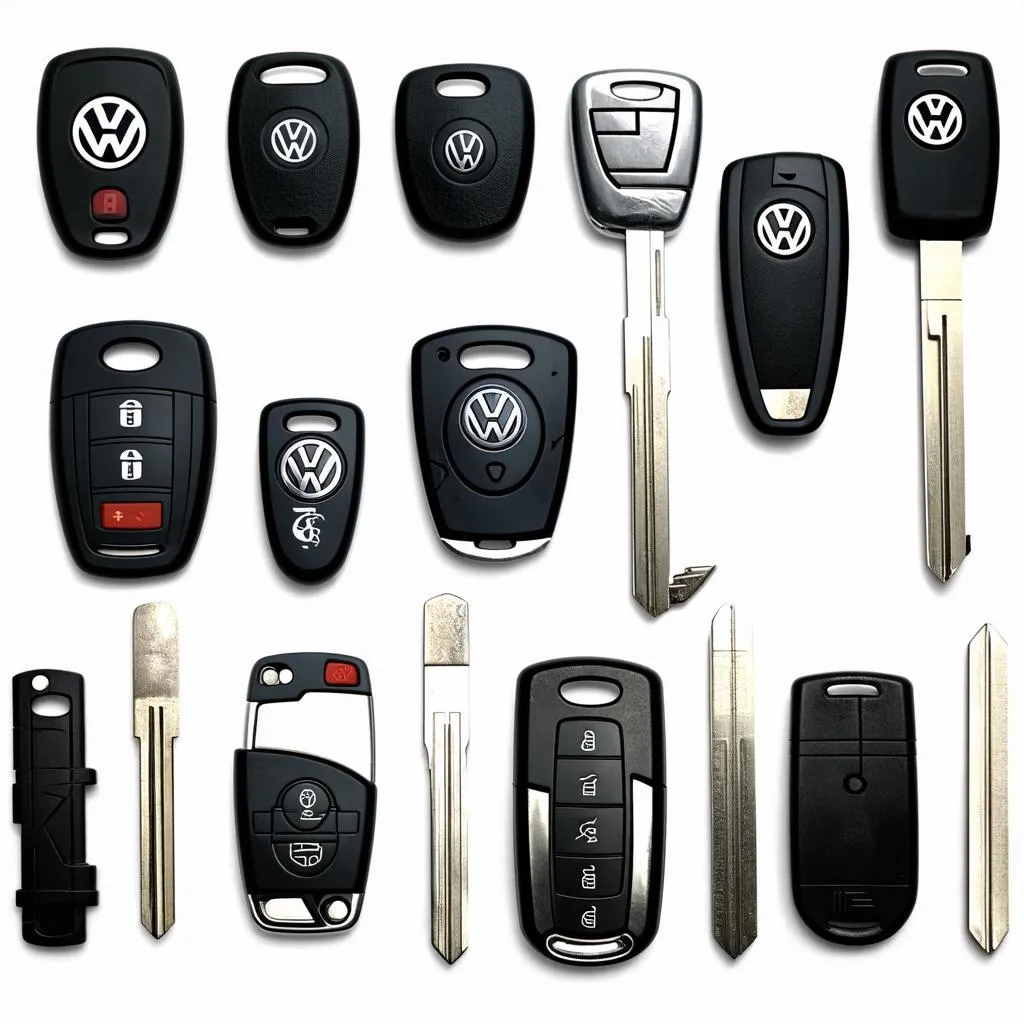 Different VW Keys