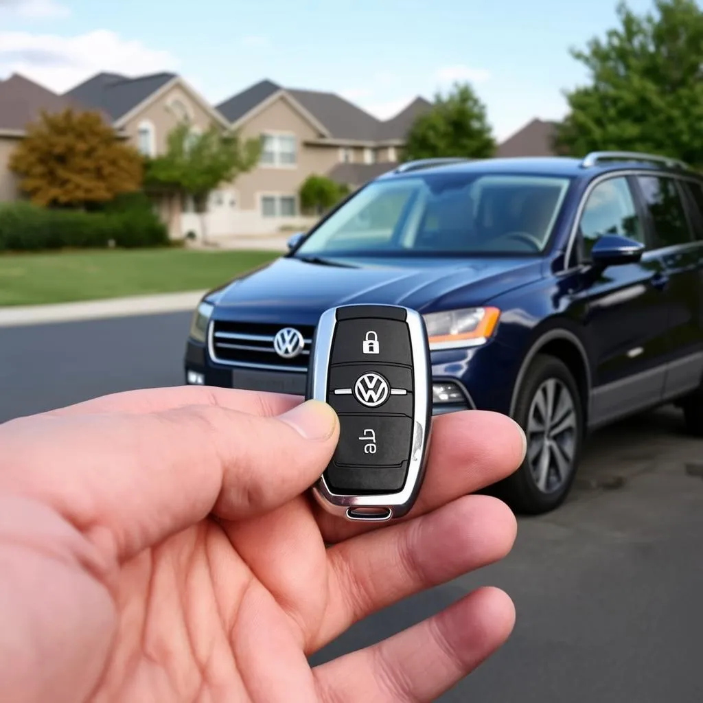 VW Tiguan Car Key