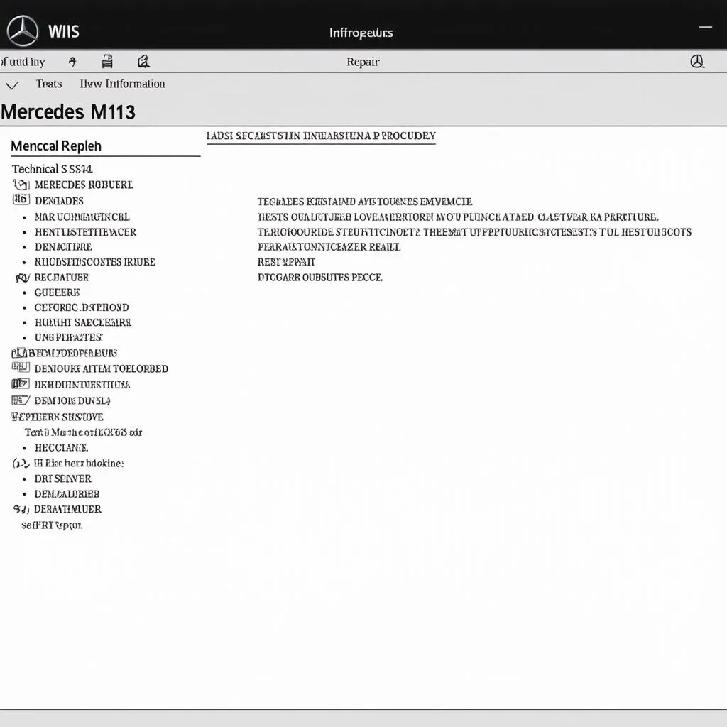 wis-mercedes-m113-interface