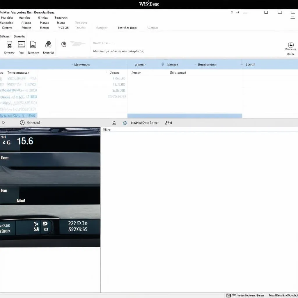 Mercedes-Benz WIS EPC Software