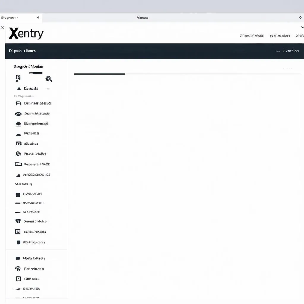 Xentry diagnostics dashboard