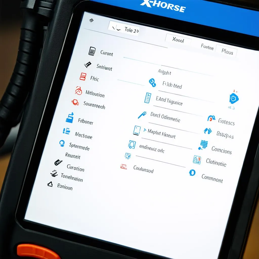 Xhorse Key Tool Plus interface displayed on screen