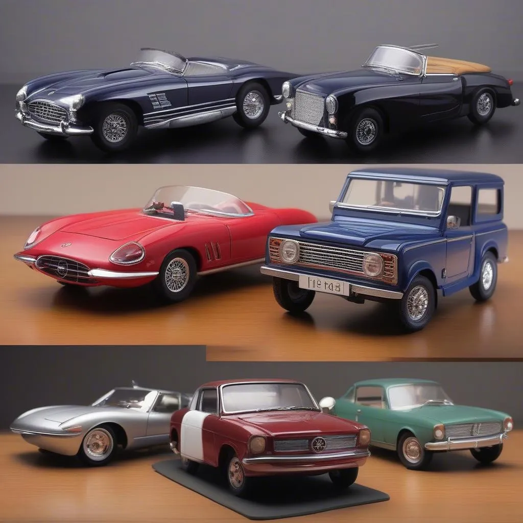 A Collection of 1:18 Scale Cars