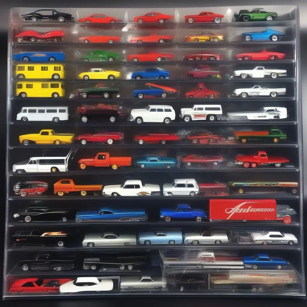 Collection of Miniature Truck Models