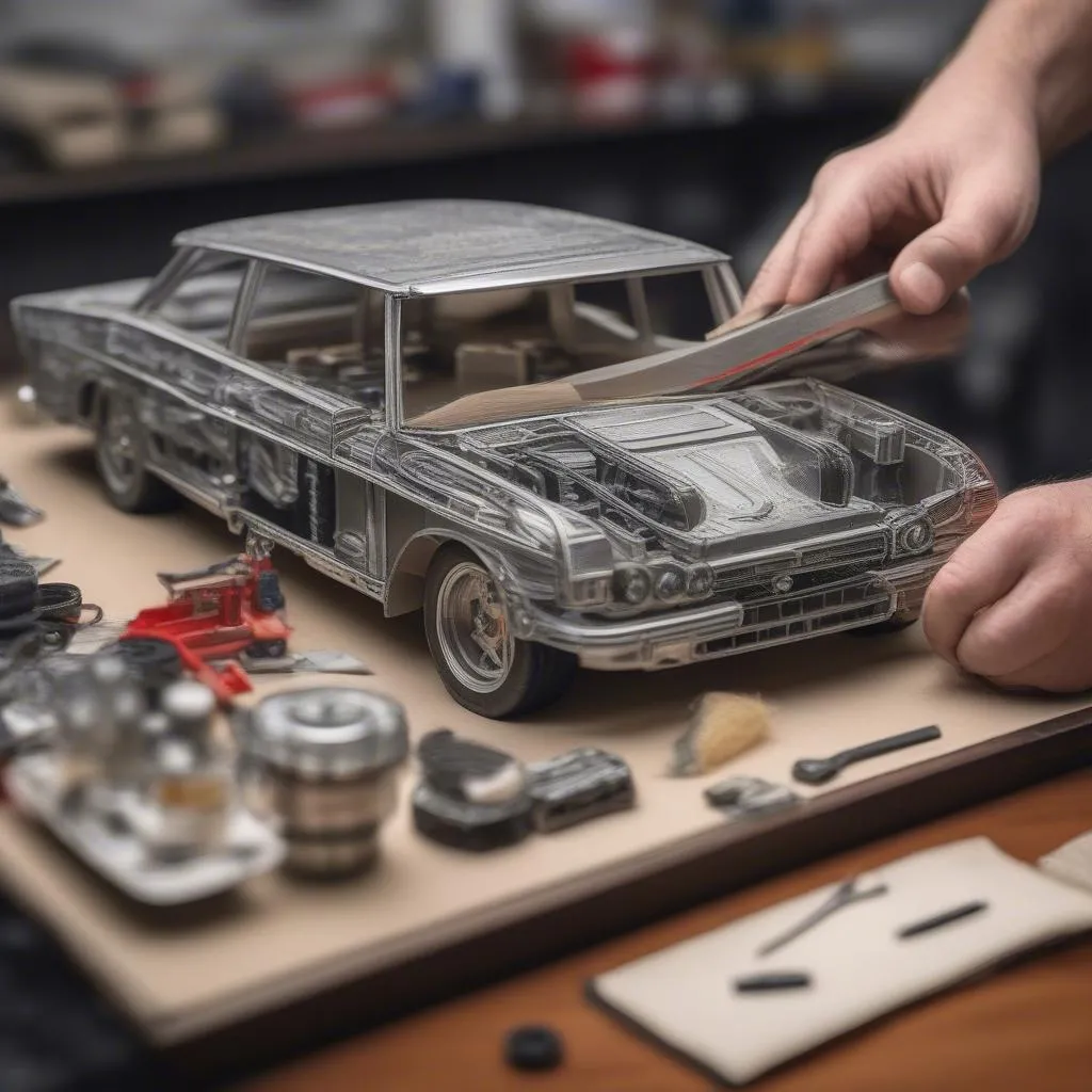 1/12 scale model car building