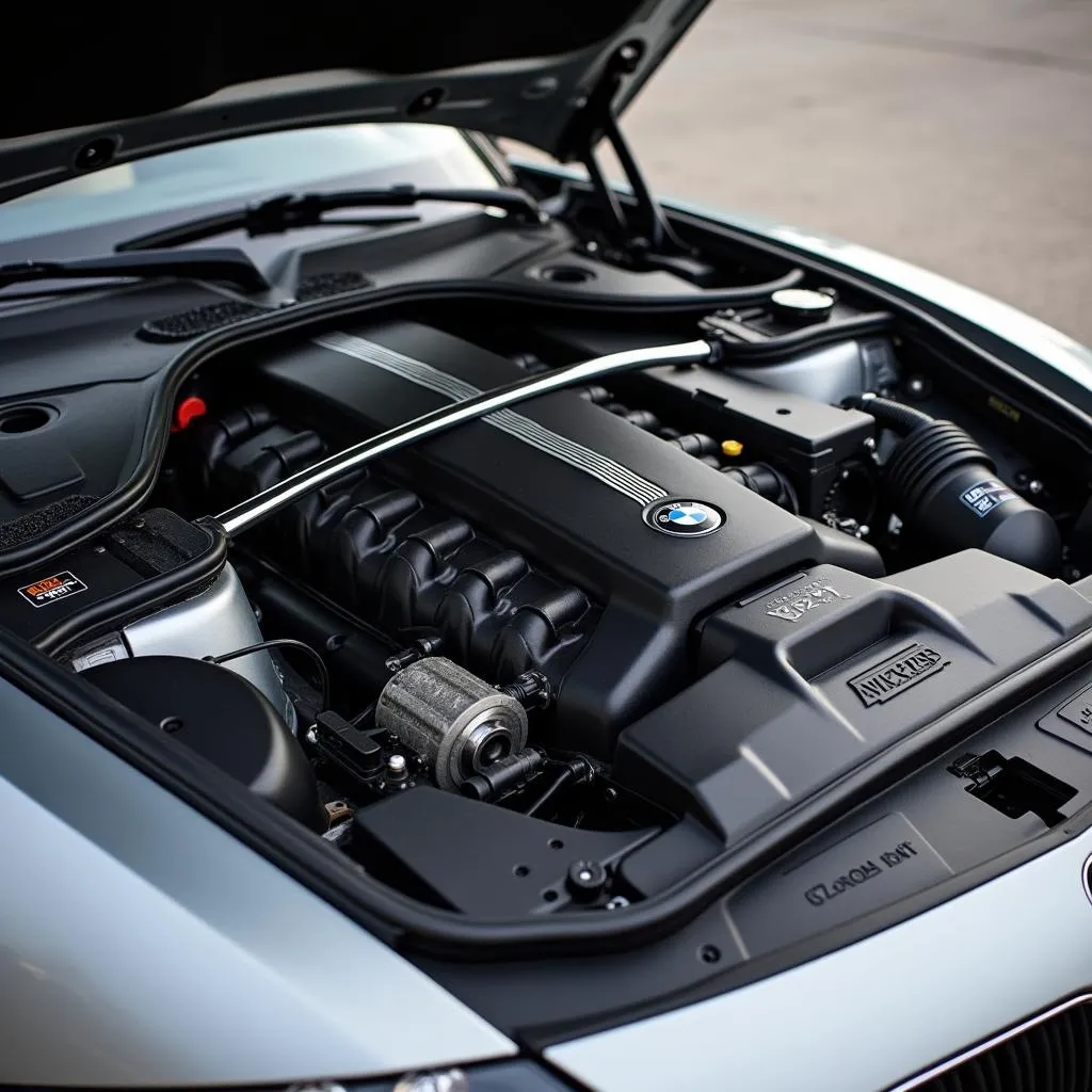 2004 BMW Z4 3.0i Engine Bay