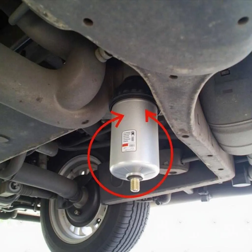 2006 BMW 325i Fuel Filter Location