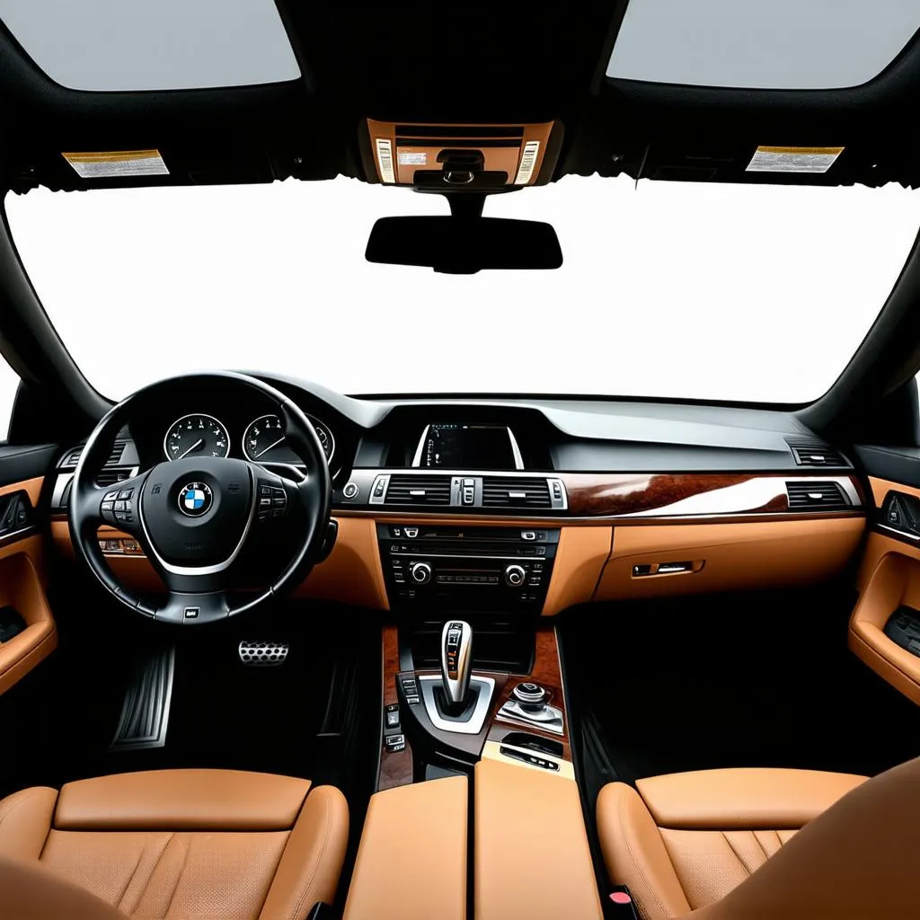 2006 BMW 7 Series interior