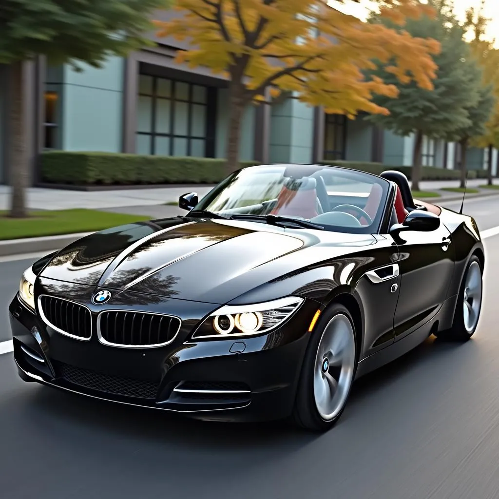 2009 BMW Z4 sleek exterior design