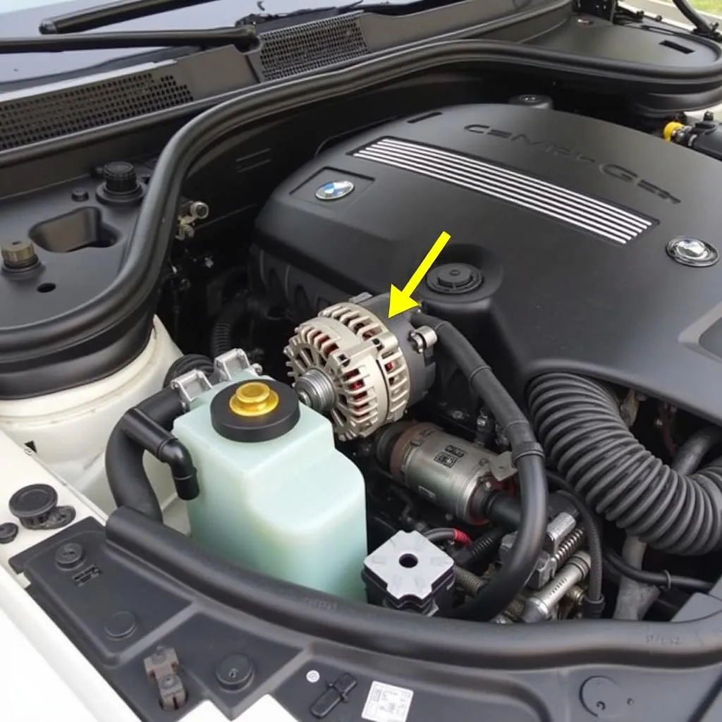 BMW 328i Alternator Location