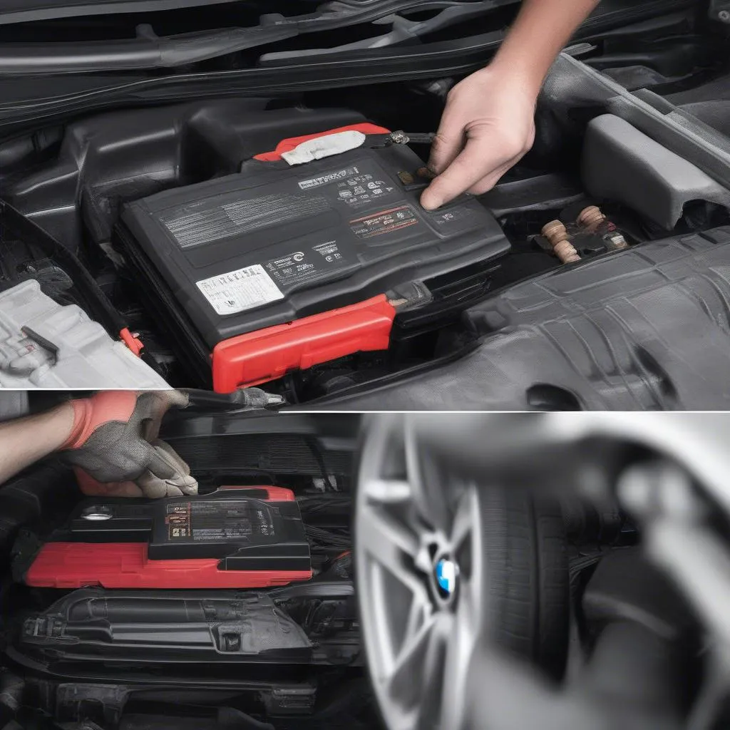 2012 BMW 535i Battery Replacement