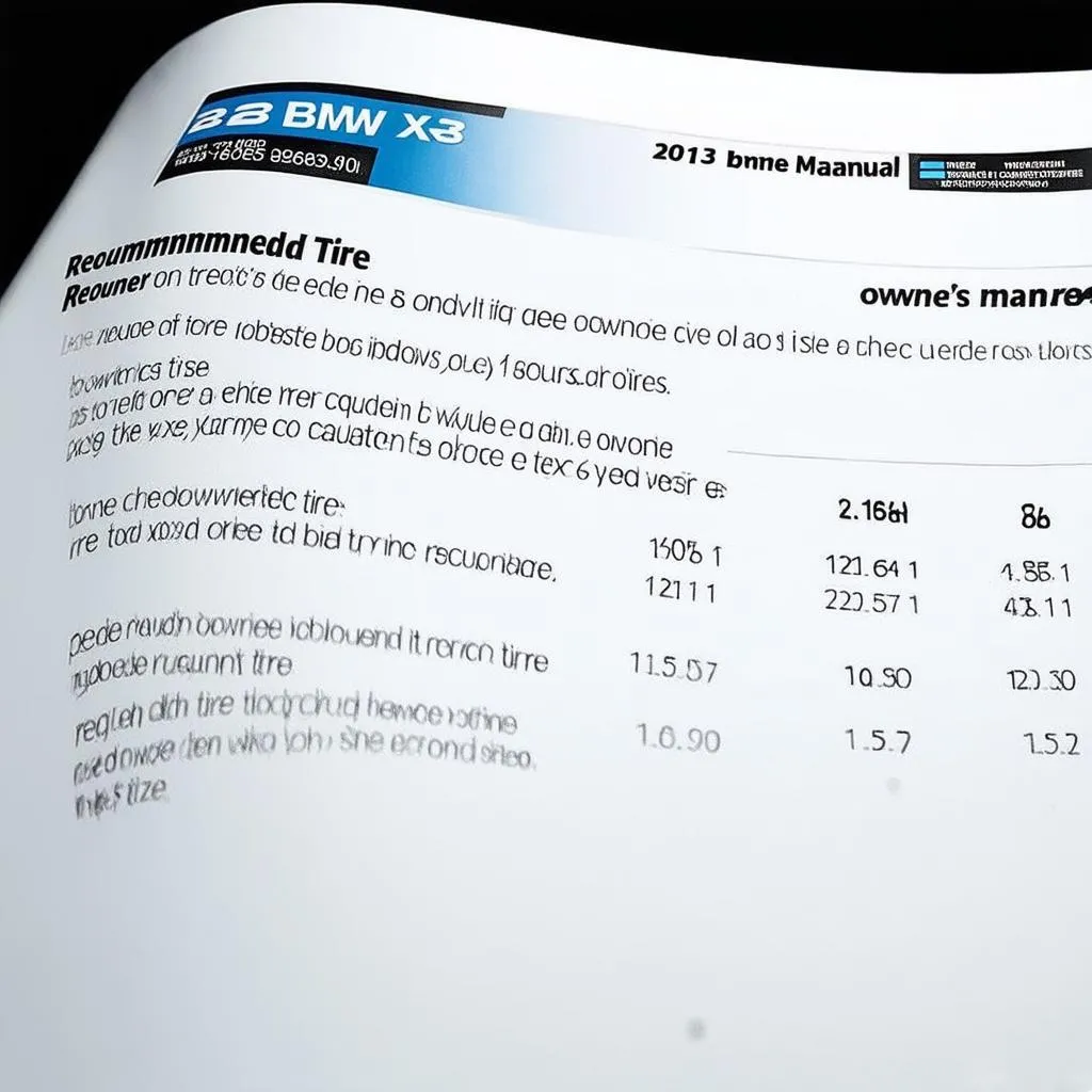 Tire size information