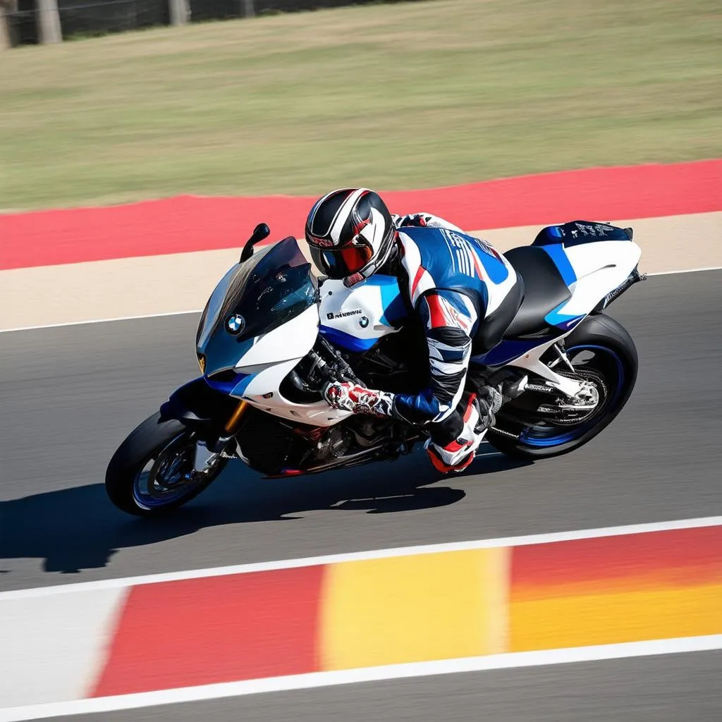 2015 BMW S 1000 RR on the Track