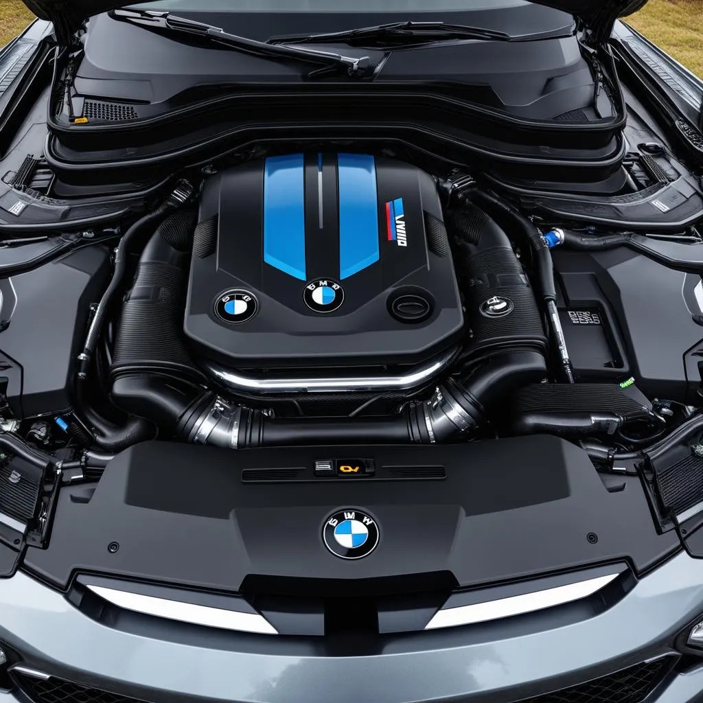 2023 BMW M2 Brooklyn Grey engine