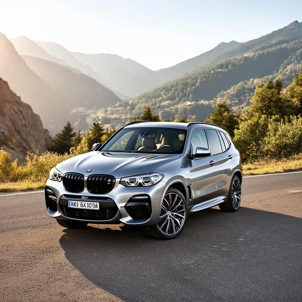 BMW X3 M40i exterior view