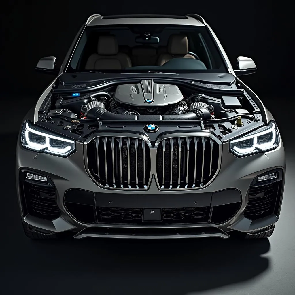 2024 BMW X5 Engine Bay