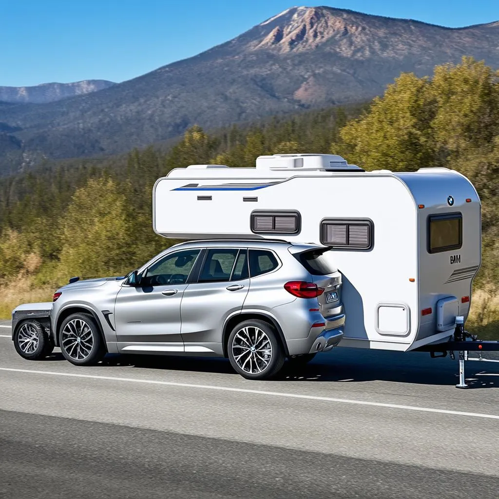 BMW X3M Towing