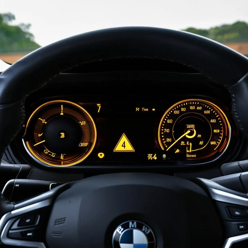 BMW X5 Dashboard Warning