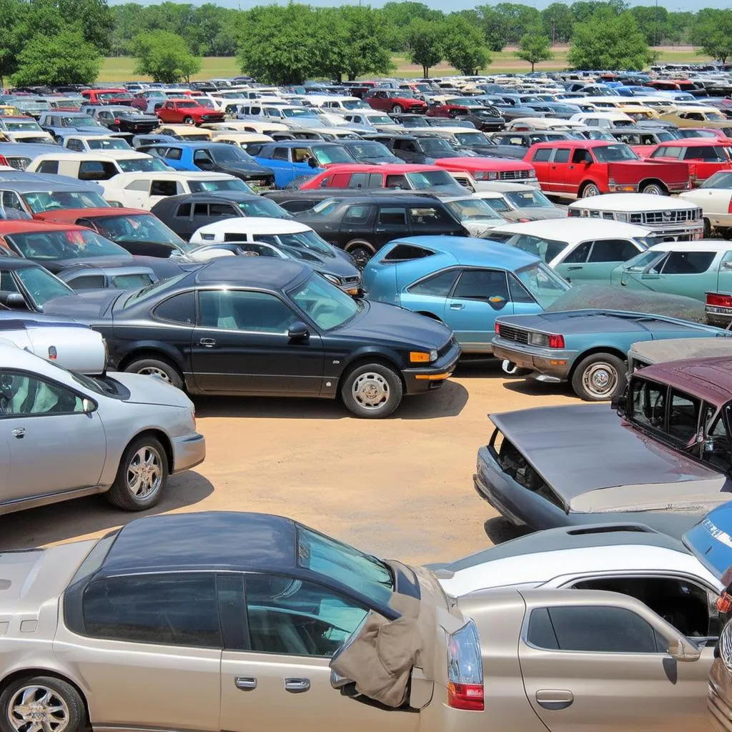 Denison Used Car Lot