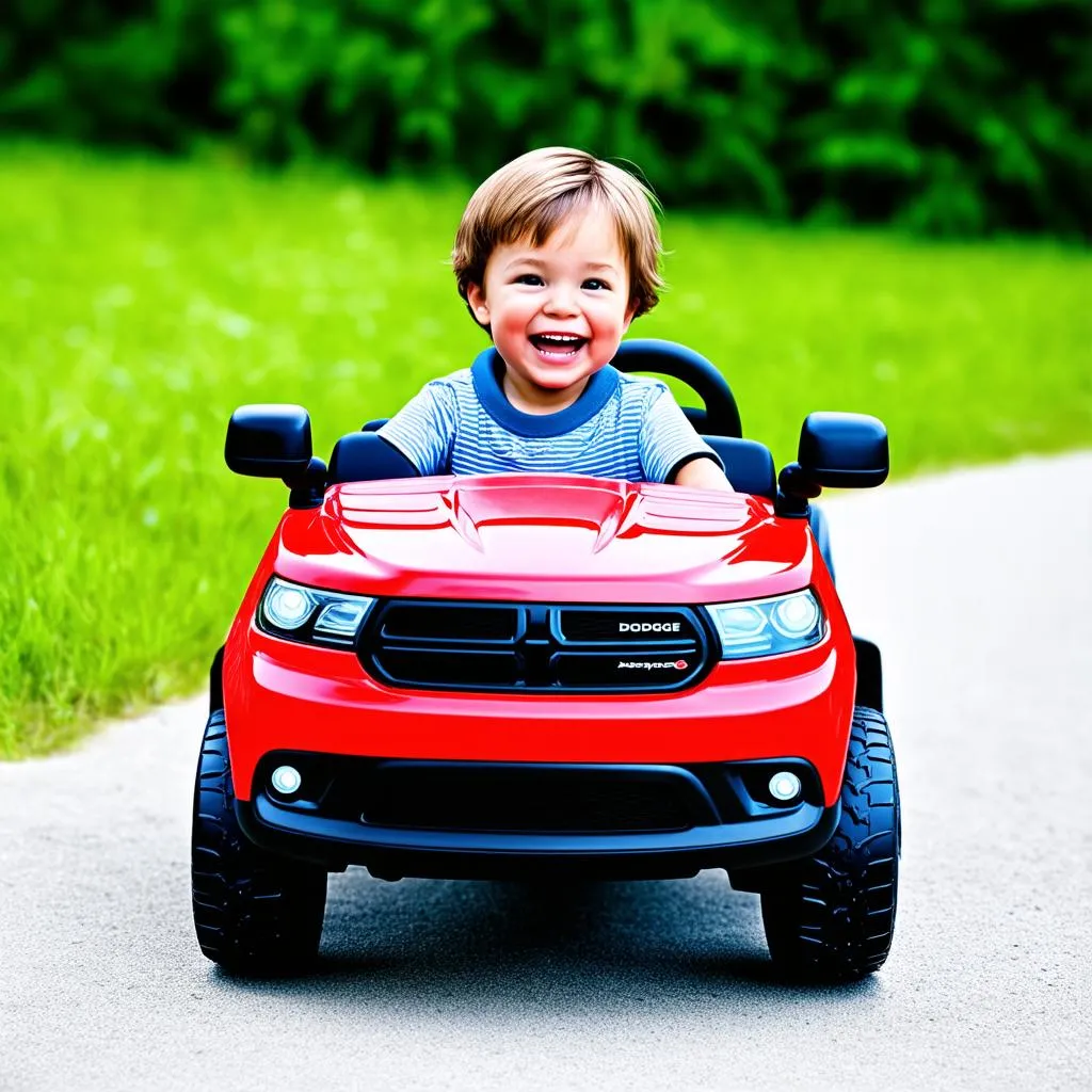 Dodge Ride On Car - Child Driving