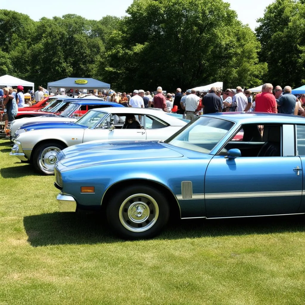 Classic Cars on Display at the Far Hills Car Show