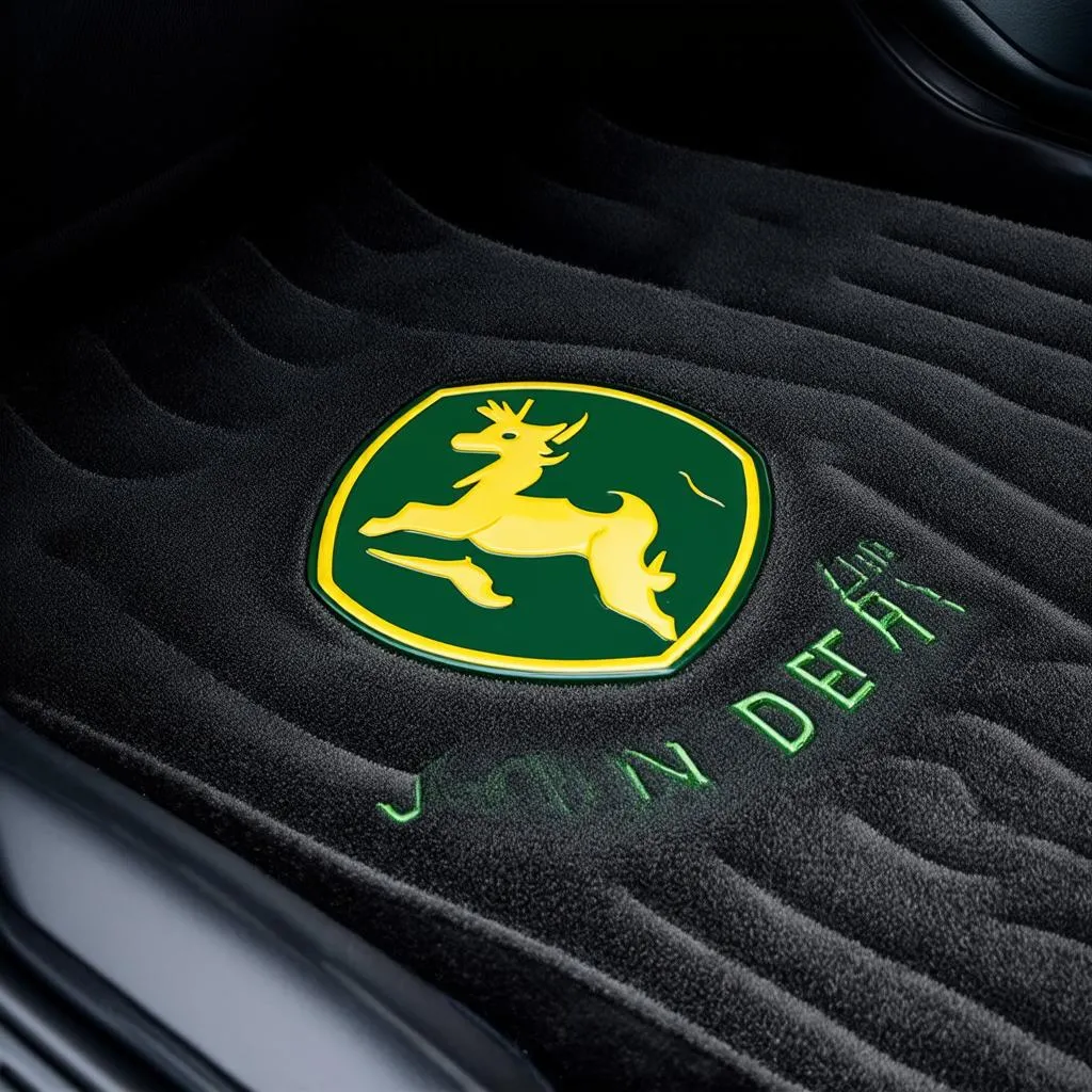 John Deere Car Mat