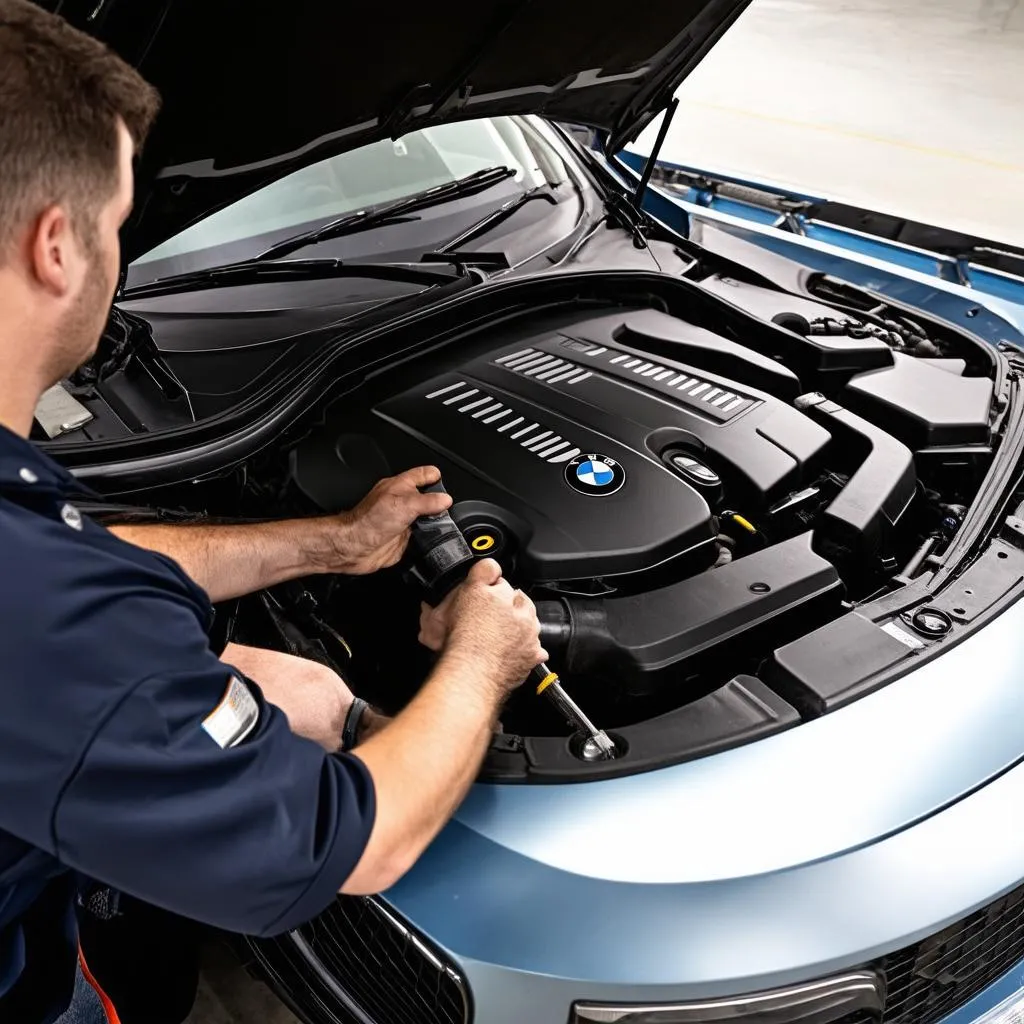 BMW Engine Inspection