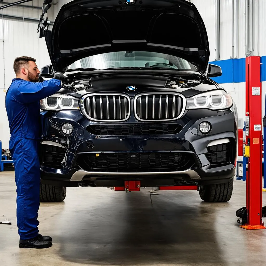 BMW X5 Engine Repair