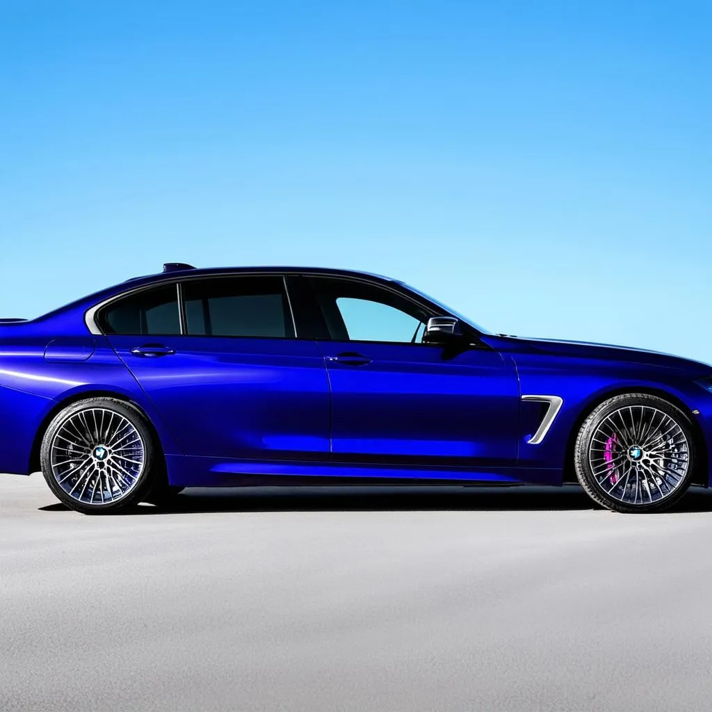 BMW Individual Tanzanite Blue