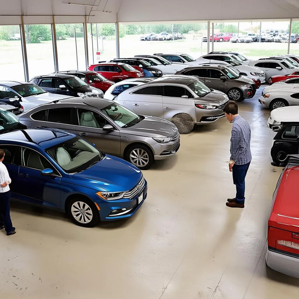 Used Car Lot in Portland