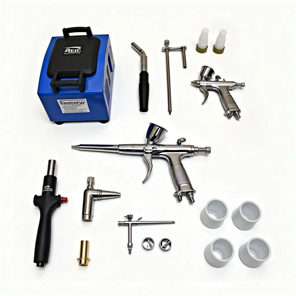 Airbrush Kit Components