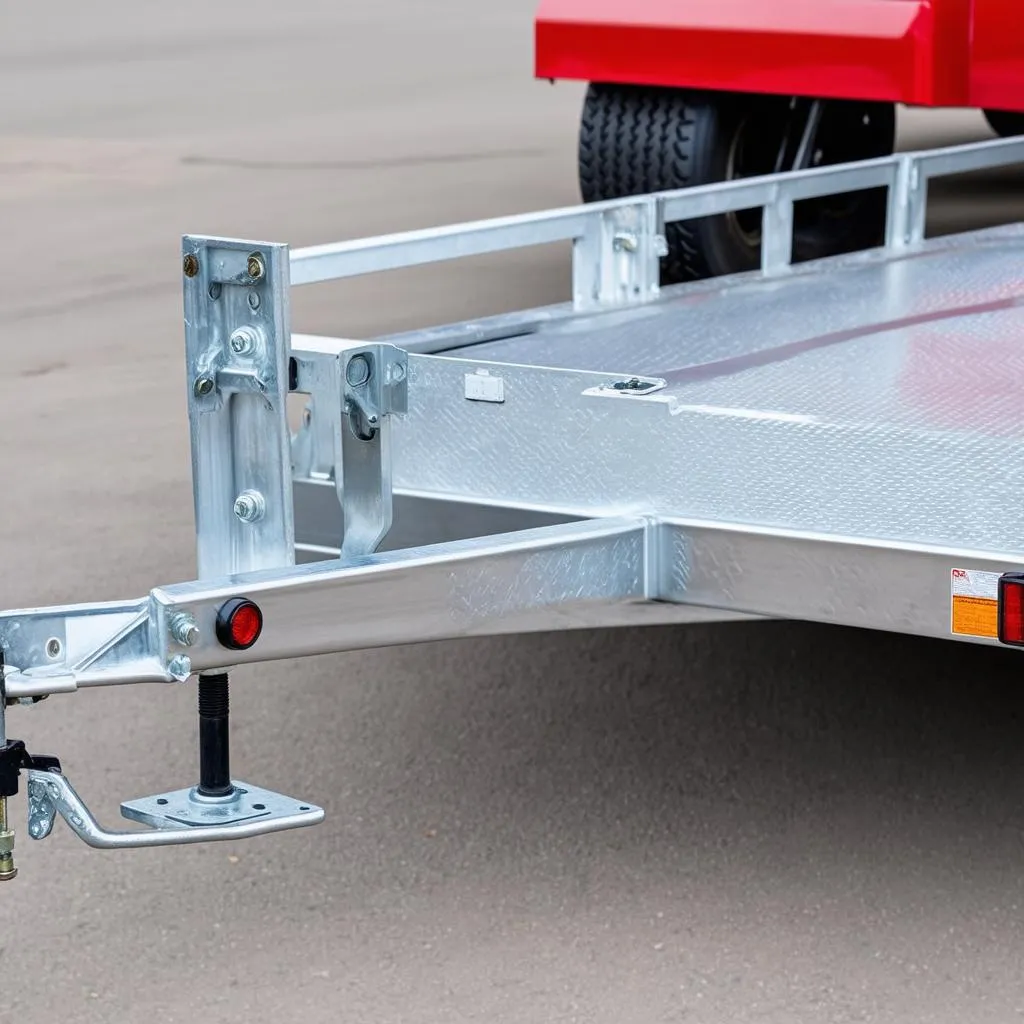 aluminum car trailer frame