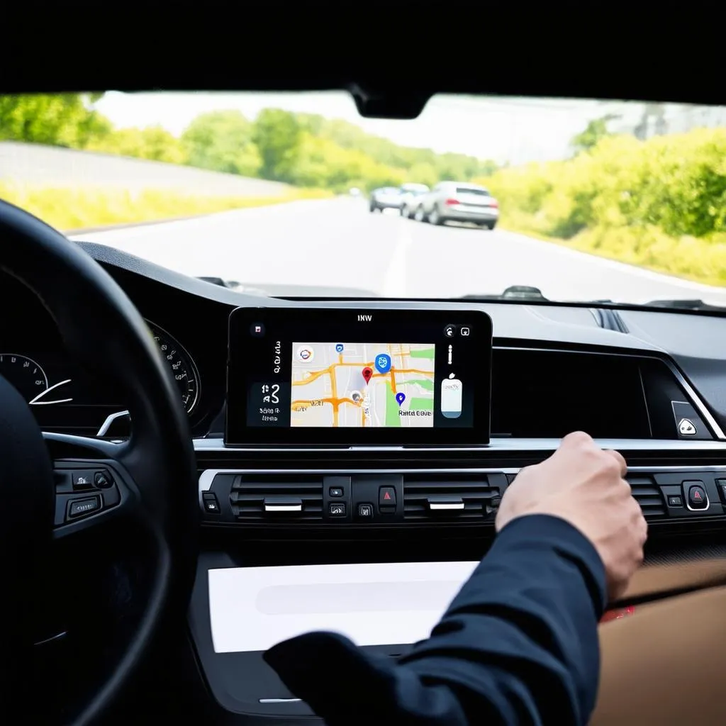 Apple CarPlay BMW Dashboard