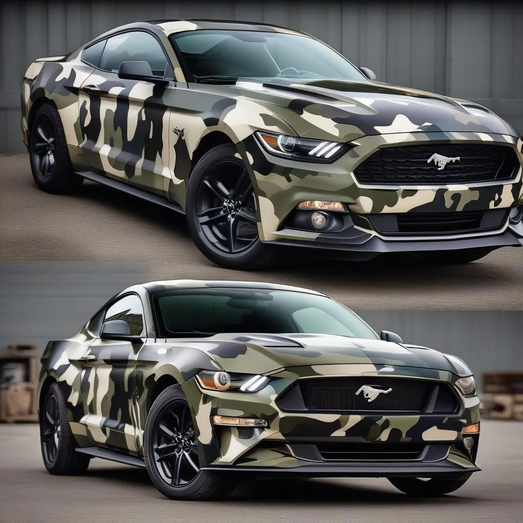 Army Car Wrap Design